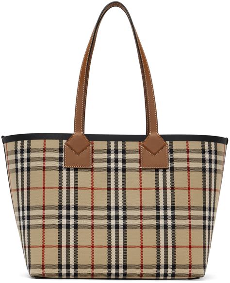 burberry london small tote|Burberry tote outlet.